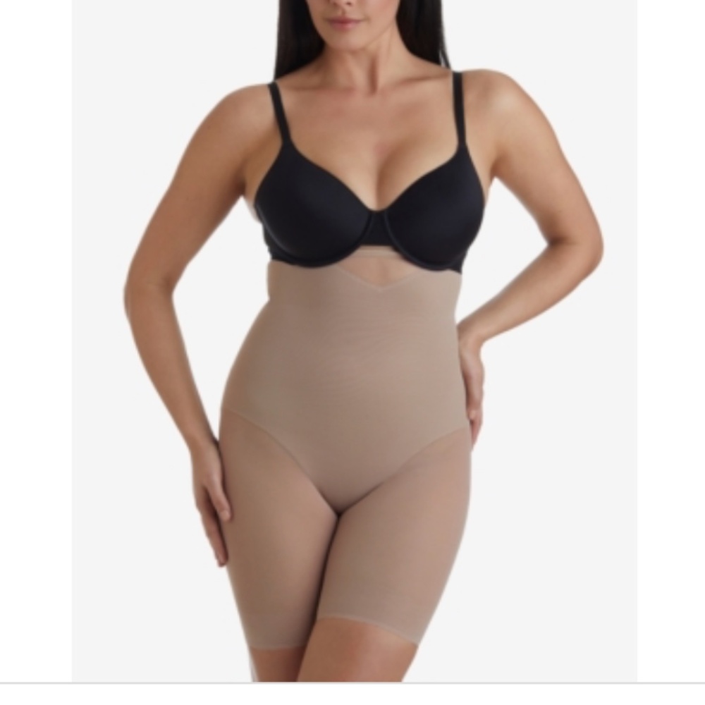 Miraclesuit Womens Sexy Sheer Extra Firm Control High-Waist Thigh Slimmer Style-